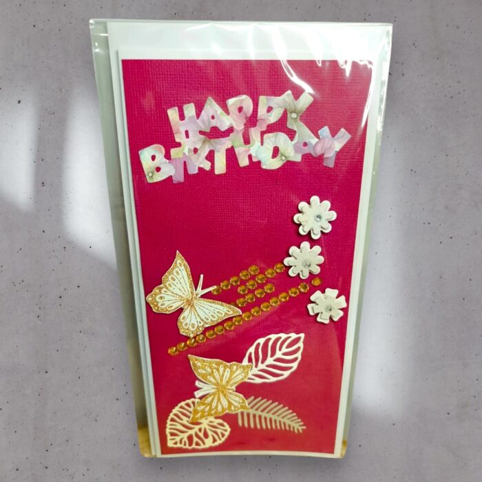 KARTKA RĘCZNIE ROBIONA NA URODZINY