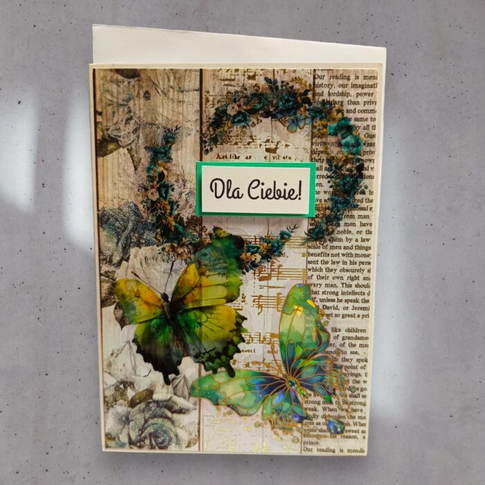 KARTKA RĘCZNIE ROBIONA UNIWERSALNA