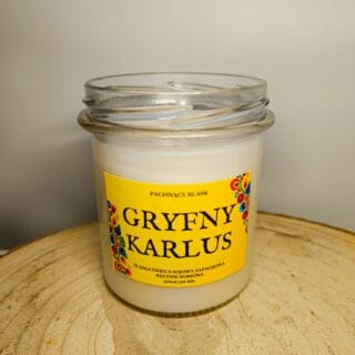 ŚLĄSKA ŚWIECA SOJOWA GRYFNY KARLUS