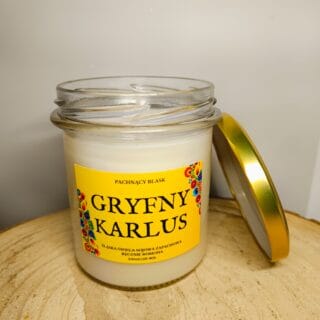 ŚLĄSKA ŚWIECA SOJOWA GRYFNY KARLUS