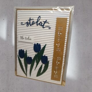 NA URODZINY KARTKA RĘCZNIE ROBIONA