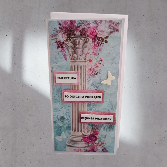 Kartka z okazji przejścia na emeryturę