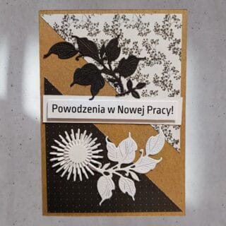 POWODZENIA W NOWEJ PRACY KARTKA