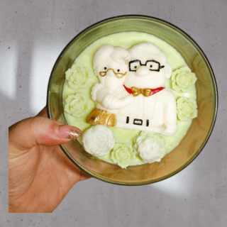 ŚWIECA SOJOWA DLA BABCI I DZIADKA