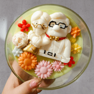 ŚWIECA SOJOWA DLA BABCI I DZIADKA