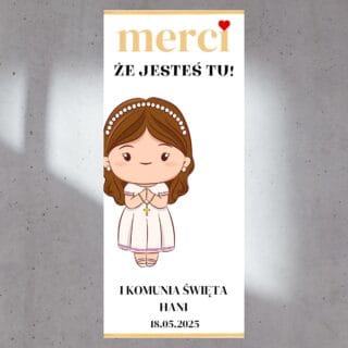 PODZIĘKOWANIA DLA GOŚCI KOMUNIA ŚWIĘTA