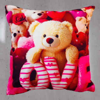 PODUSZKI WALENTYNKOWE Z MISIAMI