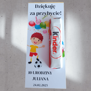 PODZIĘKOWANIA DLA GOŚCI URODZINY