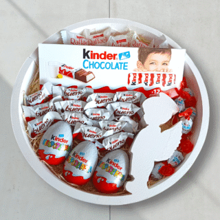 KOMUNIJNY BOX SŁODKOŚCI KINDER