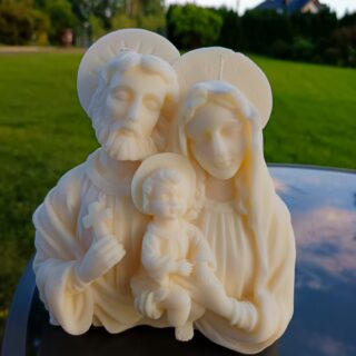 ŚWIECA SOJOWA ŚWIĘTA RODZINA