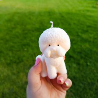 ŚWIECA PIESEK PUDELEK