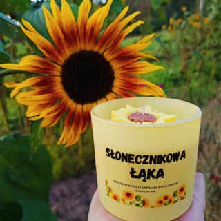 ŚWIECA SOJOWA SŁONECZNIKOWA ŁĄKA