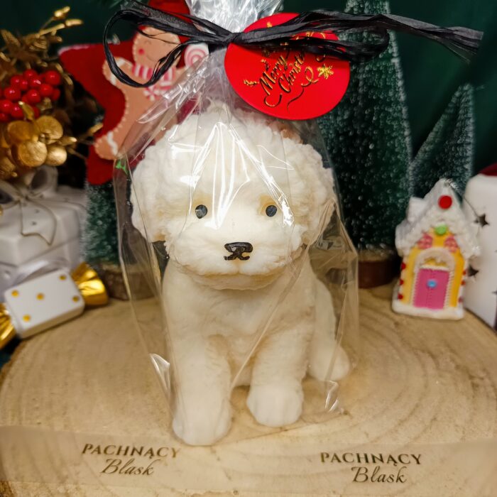 ŚWIECA DUŻY PIESEK - DEKORACYJNA