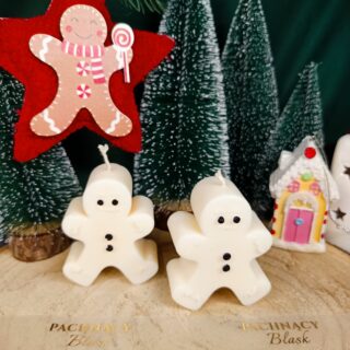 ŚWIECA SOJOWA DEKORACYJNA PIERNIK