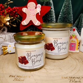 ŚWIECA SOJOWA MLECZNA CZEKOLADA 210ml / 350ml