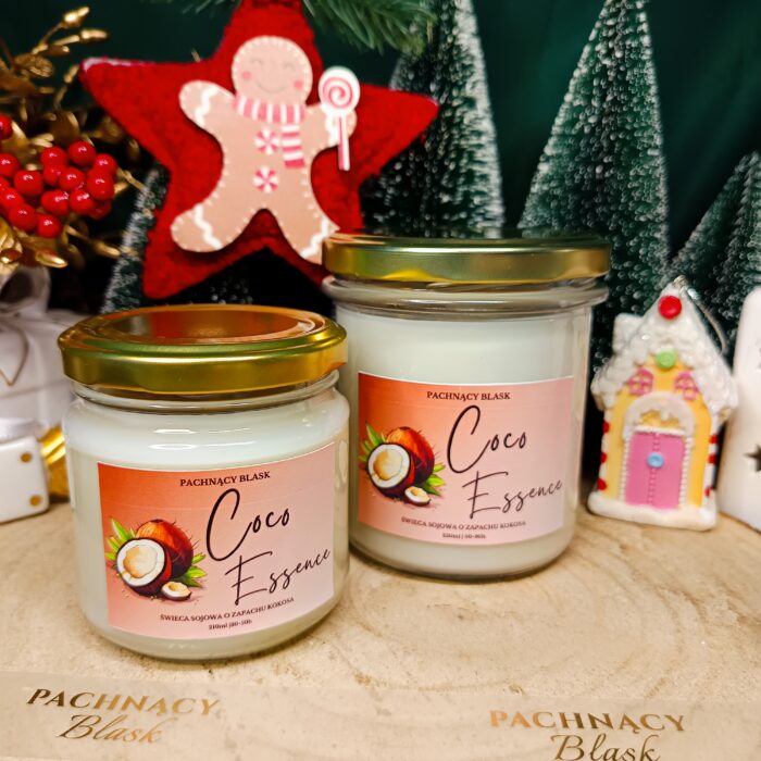 ŚWIECA SOJOWA KOKOS 210ml / 350ml