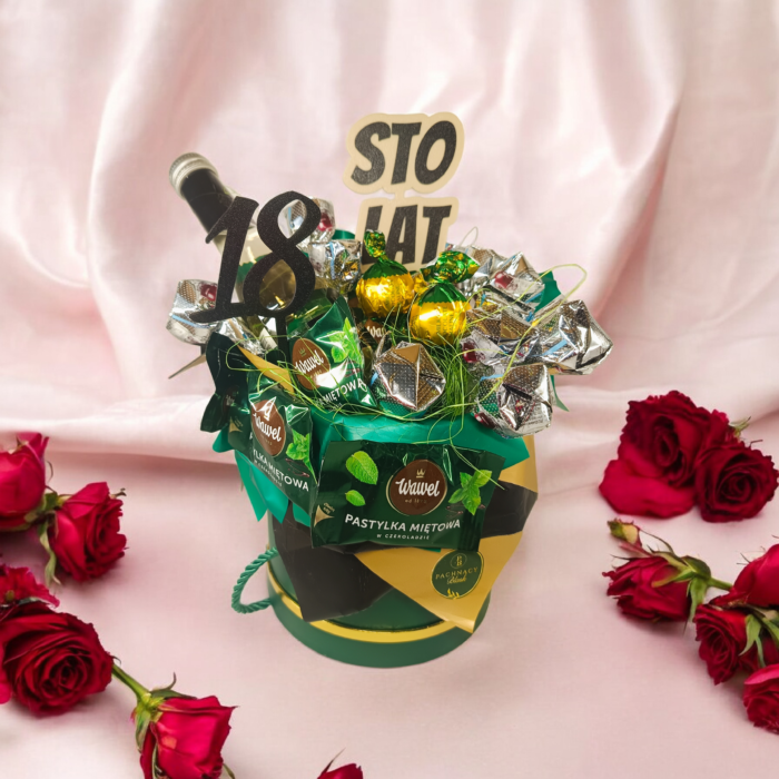 BOX PREZENTOWY NA 18 URODZINY